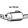 EBERSPÄCHER 44.795.84 - Silencieux arrière