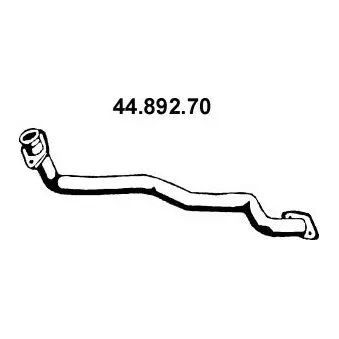 Tuyau d'échappement EBERSPÄCHER [44.892.70]