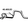 EBERSPÄCHER 46.400.83 - Silencieux arrière