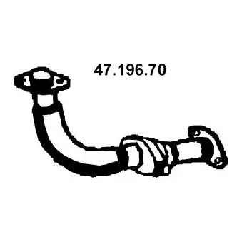 EBERSPÄCHER 47.196.70 - Tuyau d'échappement
