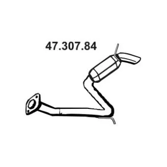 EBERSPÄCHER 47.307.84 - Silencieux arrière