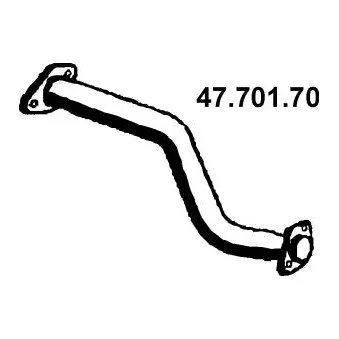 Tuyau d'échappement EBERSPÄCHER [47.701.70]