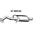 Silencieux arrière EBERSPÄCHER [47.889.84]