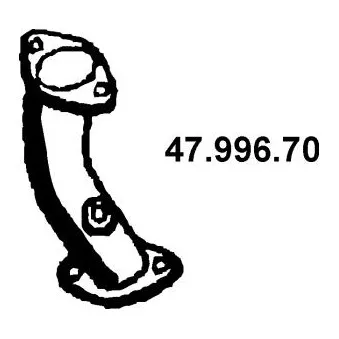 Tuyau d'échappement EBERSPÄCHER OEM 1740174470