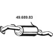 Silencieux arrière EBERSPÄCHER [49.698.83]