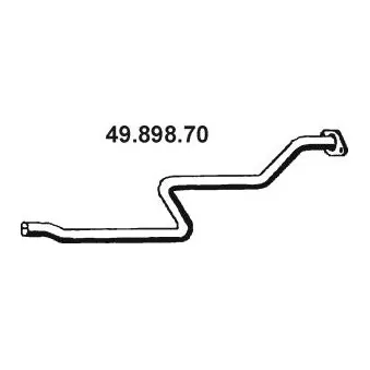 Tuyau d'échappement EBERSPÄCHER OEM RF2A2060X