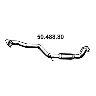 Silencieux central EBERSPÄCHER OEM MB611746