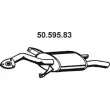 Silencieux arrière EBERSPÄCHER [50.595.83]