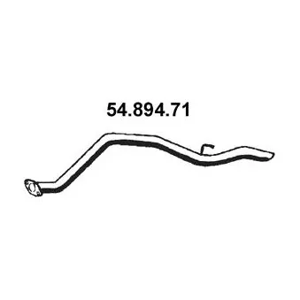 Tuyau d'échappement EBERSPÄCHER [54.894.71]