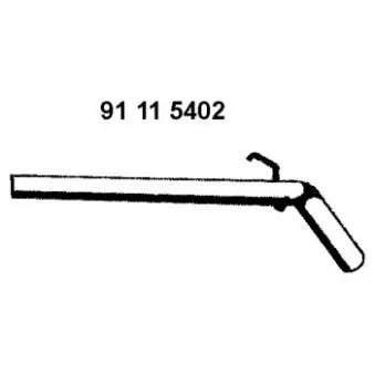 Tuyau d'échappement EBERSPÄCHER OEM 5Z0253201B