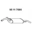 EBERSPÄCHER 95 11 7090 - Silencieux arrière