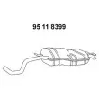 EBERSPÄCHER 95 11 8399 - Silencieux arrière