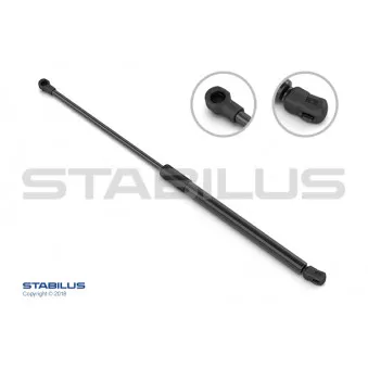 STABILUS 018669 - Vérin, capot-moteur
