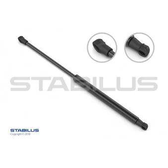 Vérin, capot-moteur STABILUS 031334