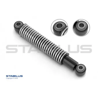 Amortisseur de vibrations, courroie trapézoïdale à nervures STABILUS OEM 4422000214