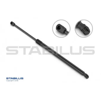 Vérin de hayon, de coffre STABILUS OEM 7H0827550