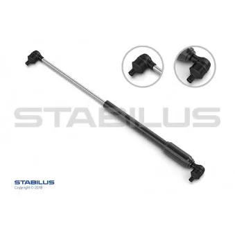 Amortisseur de direction STABILUS 2359WQ pour MERCEDES-BENZ TRAVEGO (O 580) 18,310 HOCL-NL - 310cv