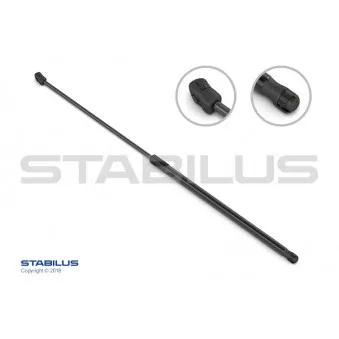 Vérin de hayon, de coffre STABILUS 831040 pour VOLVO V60 2.0 T6 Drive-E Polestar AWD - 326cv