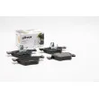 BRECK 21677 00 701 00 - Jeu de 4 plaquettes de frein avant