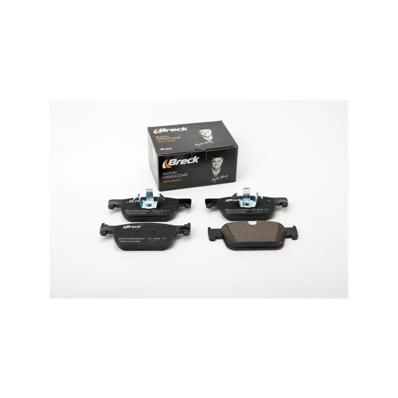 Jeu de 4 plaquettes de frein avant BRECK 22098 00 551 00 - Visuel 1