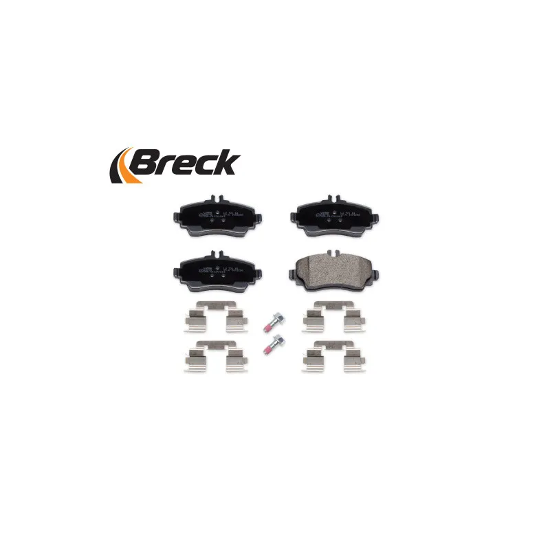 Jeu de 4 plaquettes de frein avant BRECK 23070 10 701 20 - Visuel 2