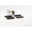BRECK 23234 00 701 10 - Jeu de 4 plaquettes de frein avant