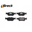 BRECK 23287 00 701 00 - Jeu de 4 plaquettes de frein avant