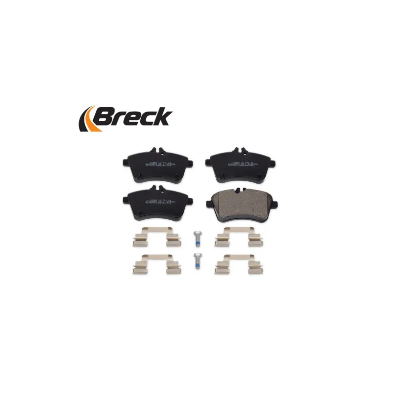 Jeu de 4 plaquettes de frein avant BRECK 23881 00 701 10 - Visuel 2
