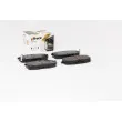 BRECK 23966 00 701 10 - Jeu de 4 plaquettes de frein avant