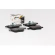 BRECK 24123 00 701 00 - Jeu de 4 plaquettes de frein avant