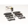 BRECK 25564 00 701 00 - Jeu de 4 plaquettes de frein avant