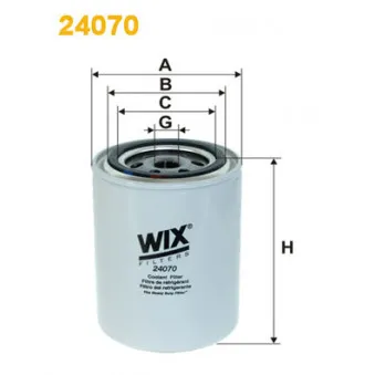 WIX FILTERS 24070 - Filtre de liquide de refroidissement