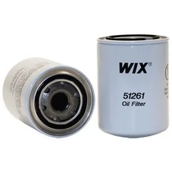 Filtre à huile WIX FILTERS 51261 pour FENDT Farmer 307 Ci - 92cv