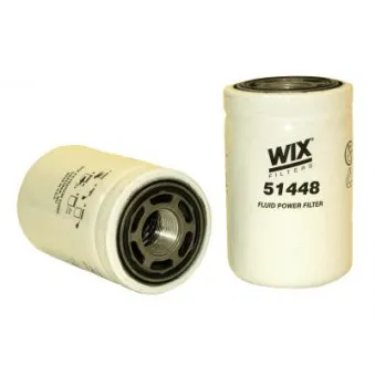 Filtre hydraulique, boîte automatique WIX FILTERS 51448 pour JOHN DEERE Series 6000 6506 - 105cv