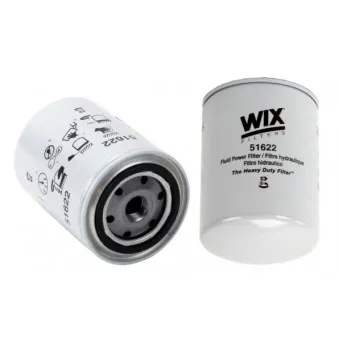 Filtre hydraulique, boîte automatique WIX FILTERS 51622