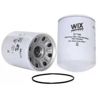 Filtre, système hydraulique de travail WIX FILTERS 51740 pour JOHN DEERE Series 5 5055E - 55cv