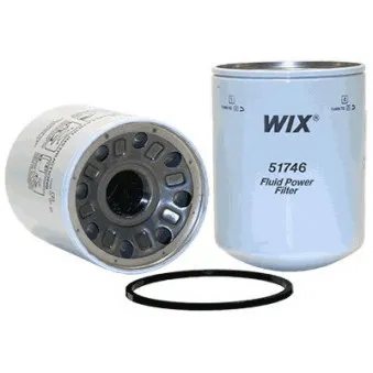 Filtre, système hydraulique de travail WIX FILTERS 51746 pour JOHN DEERE Series 5015 5415, 5515, 5615 - 74cv