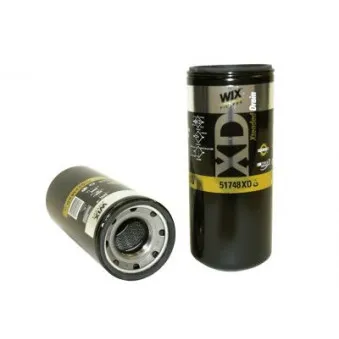 Filtre à huile WIX FILTERS 51748XD pour KING LONG XMQ XMQ6127 - 400cv
