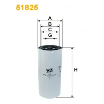 Filtre à huile WIX FILTERS OEM 8826586