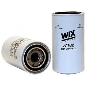 Filtre à huile WIX FILTERS 57182 pour JCB FASTTRAC 2155 - 160cv