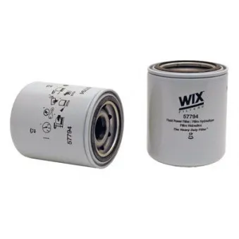 Filtre, système hydraulique de travail WIX FILTERS 57794 pour CASE IH JX-SERIES JX 70 - 69cv