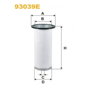 Filtre à air secondaire WIX FILTERS OEM 902199