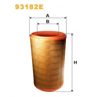 Filtre à air WIX FILTERS OEM 1801774