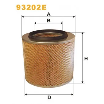 WIX FILTERS 93202E - Filtre à air