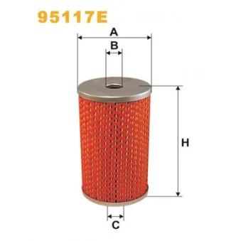 WIX FILTERS 95117E - Filtre à carburant