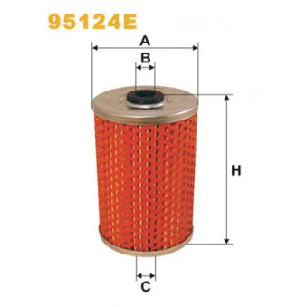 WIX FILTERS 95124E - Filtre à carburant