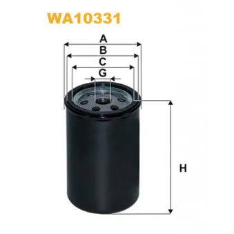 Filtre à air WIX FILTERS WA10331 pour BMC PROFESSIONAL 522 HHT - 224cv