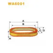 WIX FILTERS WA6001 - Filtre à air