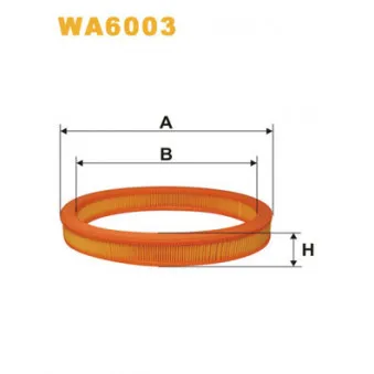 WIX FILTERS WA6003 - Filtre à air