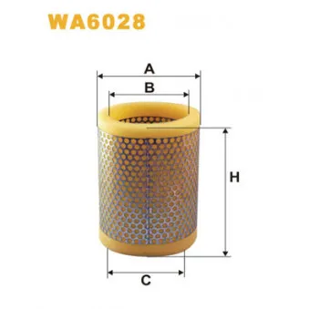 WIX FILTERS WA6028 - Filtre à air